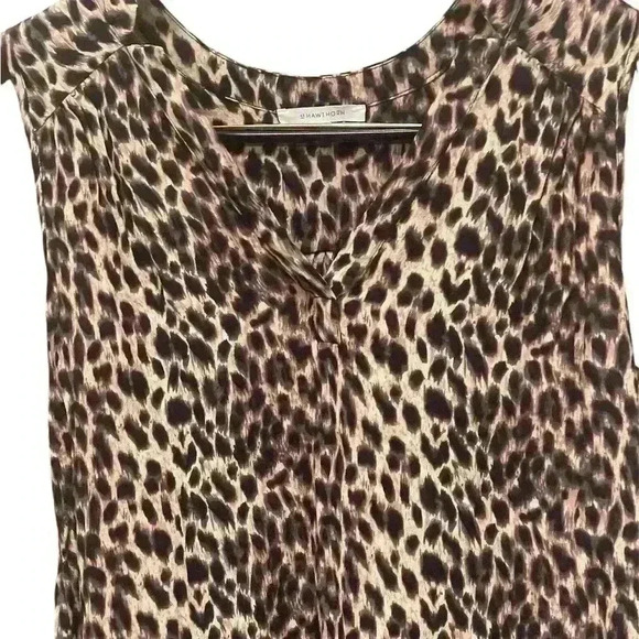 41 Hawthorn Leopard Animal Print Lightweight Business Casual Tank Size Large - Picture 2 of 7